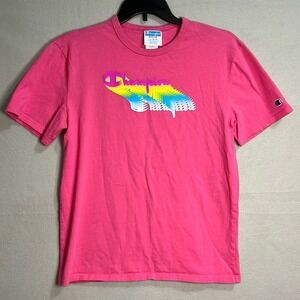 Champion Womens Short Sleeve Tshirt Pink Size Medium‎